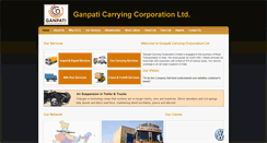 Desktop Screenshot of ganpaticc.com